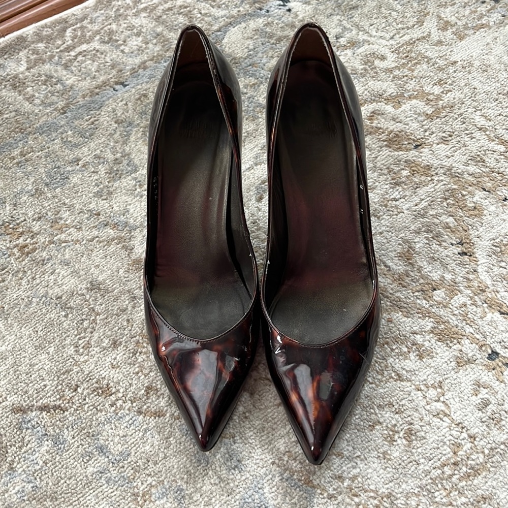 Stuart Weitzman tortoise heels